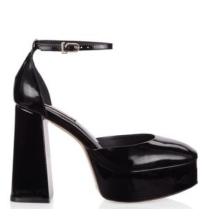 Larroude ari never worn patent platform heel